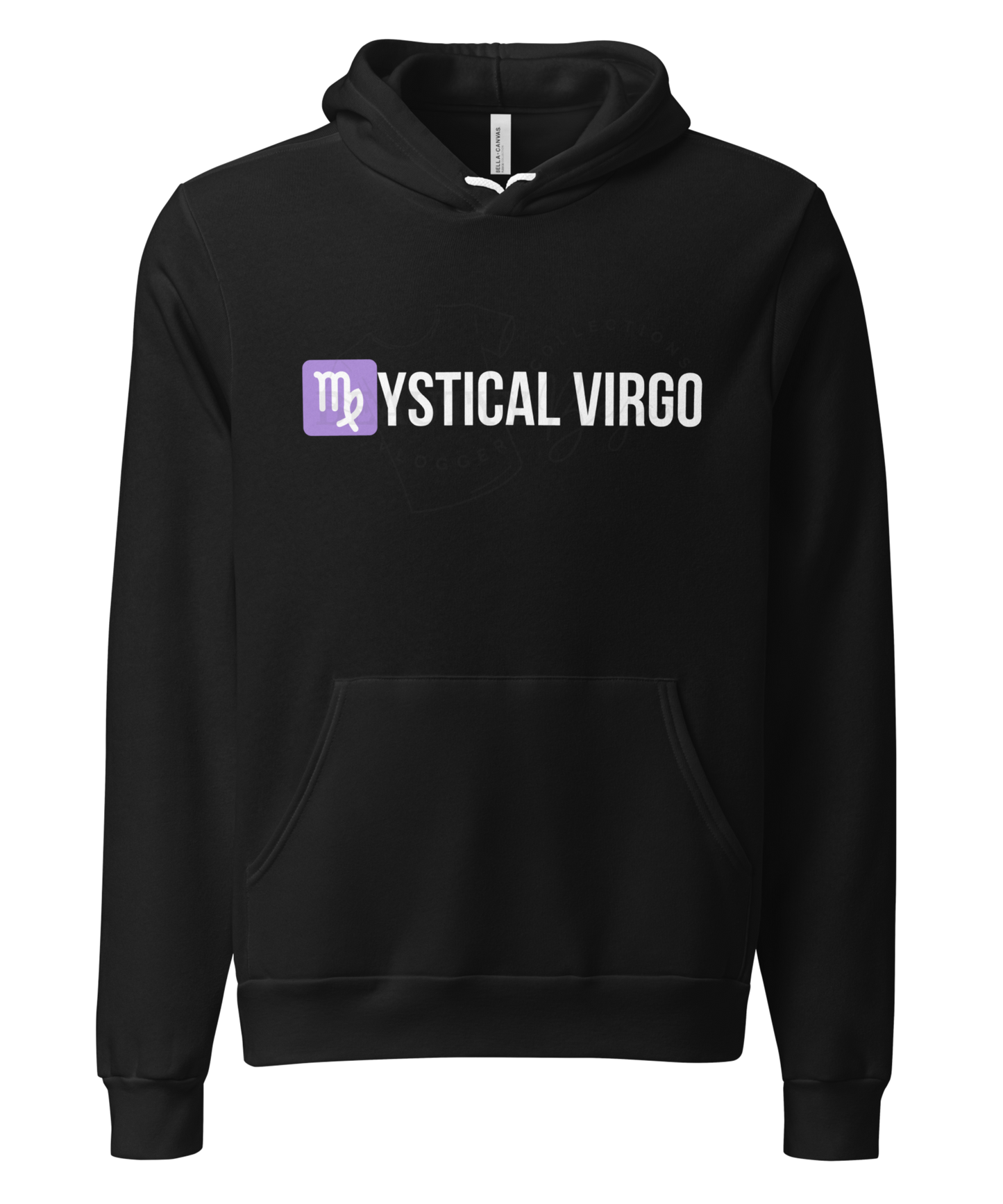 Twisted Zodiac Essence Unisex Hoodie – Virgo Edition (Black)